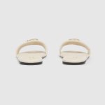 Gucci Women’s slide sandal with Double G - Image 4